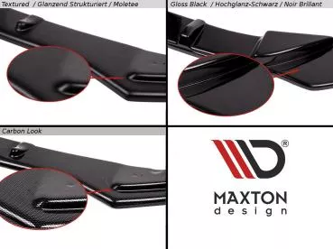 Front Ansatz für MERCEDES CL 500 C216 AMGLINE schwarz matt