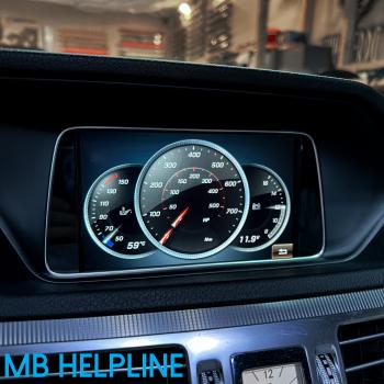 Mercedes-Benz Analog Performance Monitor Programmierung/Aktivierung